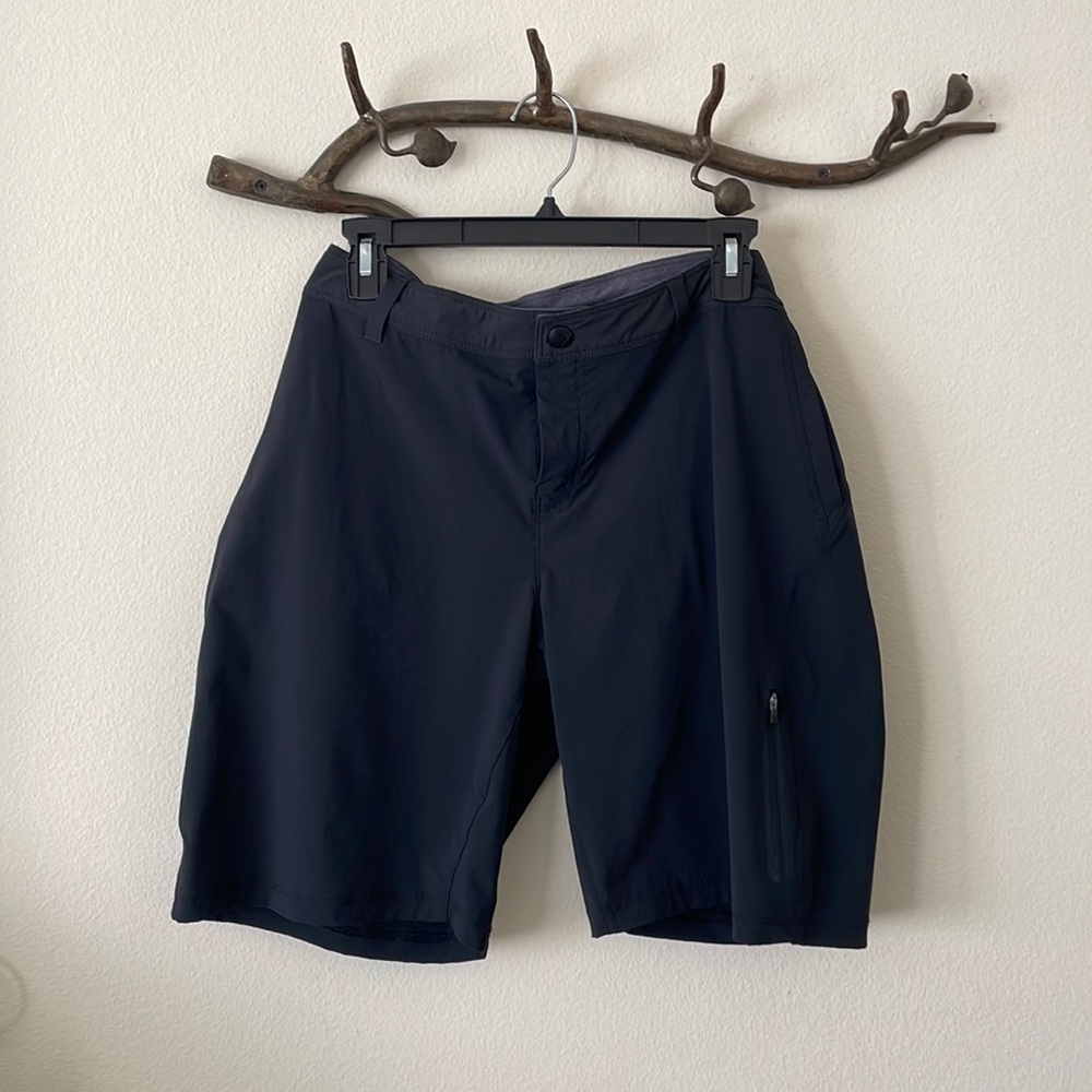 REI shorts for active wear.